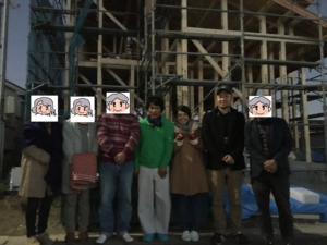 掛川市 O様邸　祝上棟②