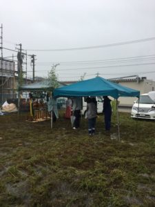 地鎮祭　おめでとうございます。