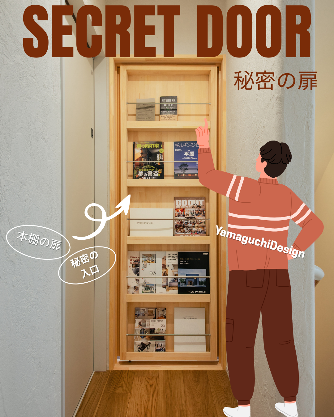 本棚の向こうに、もうひとつの物語